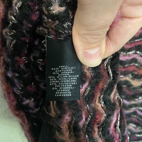 Anthropologie Knitted & Knotted Violet Vibrations mohair wool skirt size 6 EUC - Picture 3 of 11